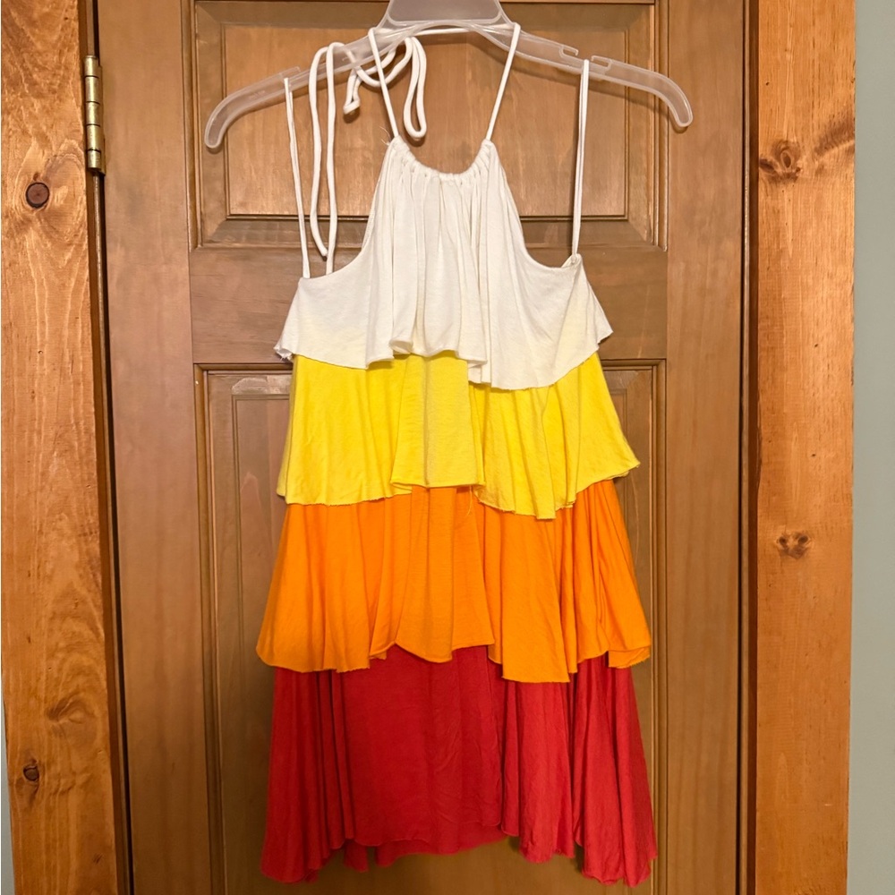 Voll Style Multicolor Layered Tank Top